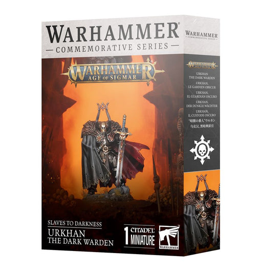 Collectible Miniature Games Games Workshop - Warhammer Age of Sigmar - Slaves To Darkness - Urkhan The Dark Warden - 83-109 - Cardboard Memories Inc.