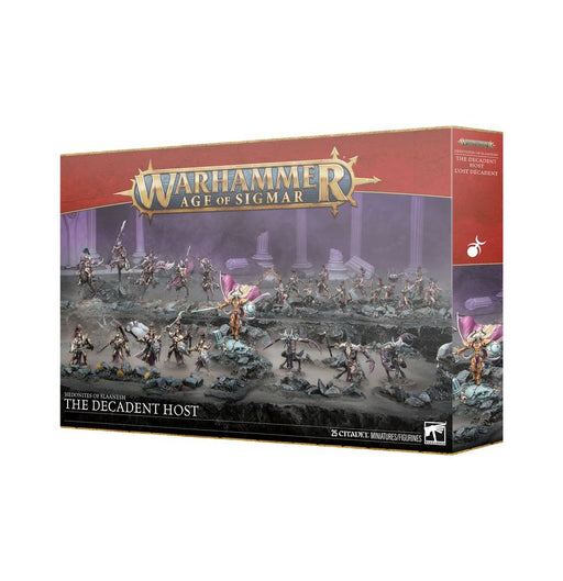 Collectible Miniature Games Games Workshop - Warhammer Age of Sigmar - Hedonites of Slaanesh - The Decadent Host - 83-118 - Cardboard Memories Inc.