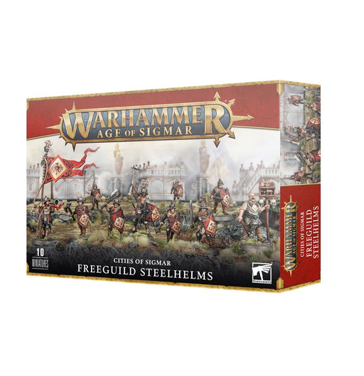 Collectible Miniature Games Games Workshop - Warhammer Age of Sigmar - Cities of Sigmar - Freeguild Steelhelms - 86-06 - Cardboard Memories Inc.