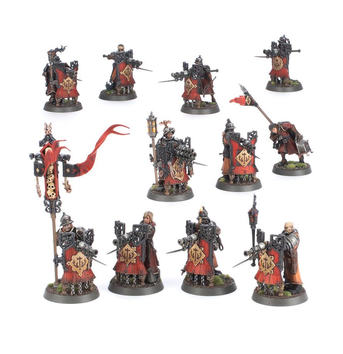 Collectible Miniature Games Games Workshop - Warhammer Age of Sigmar - Cities of Sigmar - Freeguild Fusiliers - 86-19 - Cardboard Memories Inc.