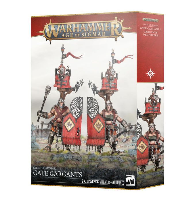 Collectible Miniature Games Games Workshop - Warhammer Age of Sigmar - Cities of Sigmar - Gate Gargants - 86-53 - Cardboard Memories Inc.