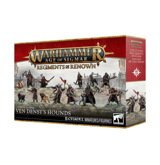 Collectible Miniature Games Games Workshop - Warhammer Age of Sigmar - Cities of Sigmar - Ven Densts Hounds - 86-90 - Cardboard Memories Inc.