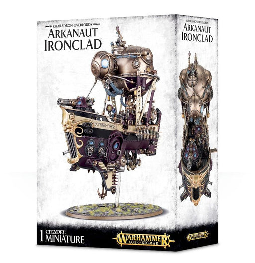 Collectible Miniature Games Games Workshop - Warhammer Age of Sigmar - Kharadron Overlords - Arkanaut Ironclad - 84-40 - Cardboard Memories Inc.