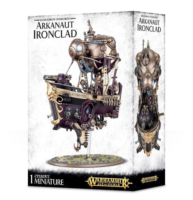 Collectible Miniature Games Games Workshop - Warhammer Age of Sigmar - Kharadron Overlords - Arkanaut Ironclad - 84-40 - Cardboard Memories Inc.