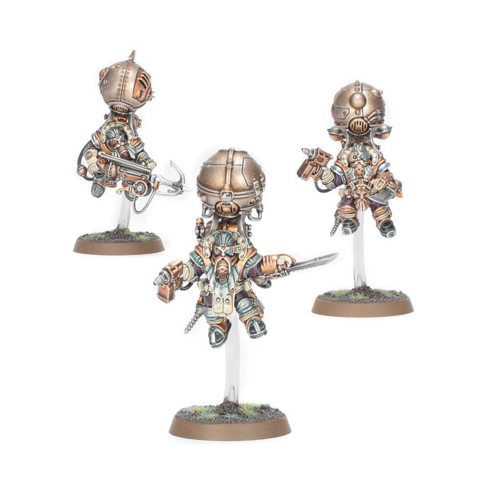 Collectible Miniature Games Games Workshop - Warhammer Age of Sigmar - Spearhead - Kharadron Overlords - Grundstok Trailblazers - 70-843 - Cardboard Memories Inc.