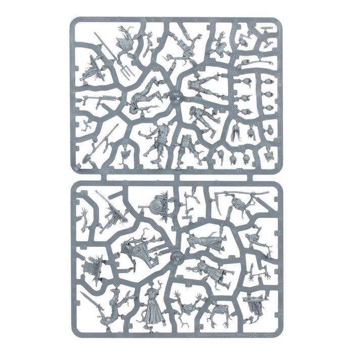 Collectible Miniature Games Games Workshop - Warhammer Age of Sigmar - Soulblight Gravelords - Deadwalker Zombies - 91-07 - Cardboard Memories Inc.