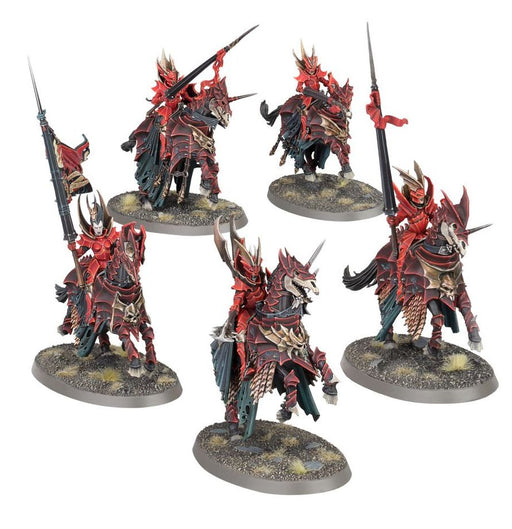Collectible Miniature Games Games Workshop - Warhammer Age of Sigmar - Soulblight Gravelords - Blood Knights - 91-41 - Cardboard Memories Inc.