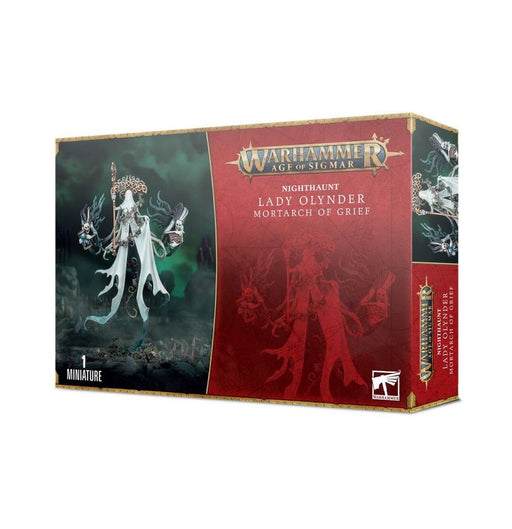 Collectible Miniature Games Games Workshop - Warhammer Age of Sigmar - Nighthaunt - Lady Olynder - Mortarch of Grief - 91-25 - Cardboard Memories Inc.