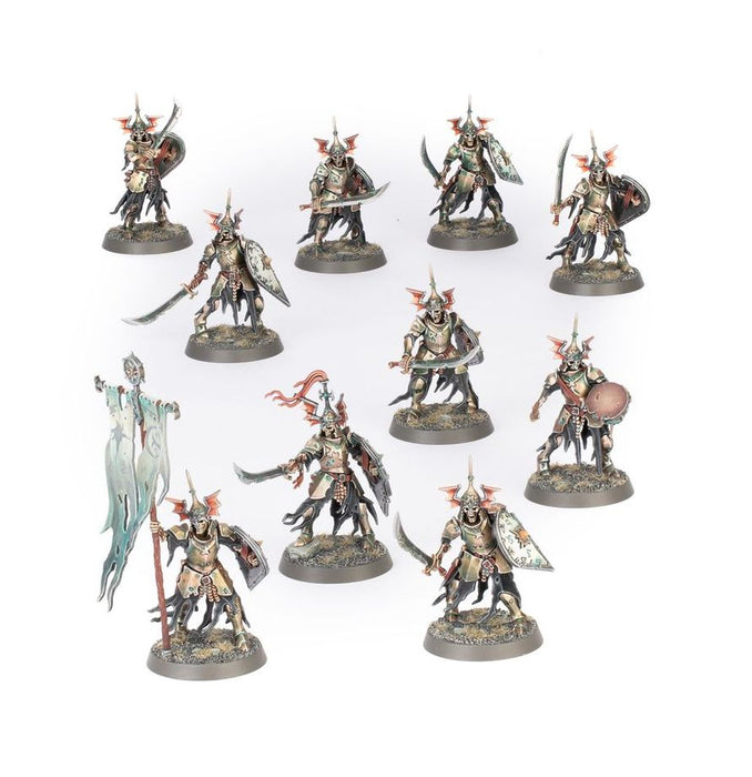 Collectible Miniature Games Games Workshop - Warhammer Age of Sigmar - Spearhead - Soulblight Gravelords - Deathrattle Deathrattle Tomb Host - 70-16 - Cardboard Memories Inc.
