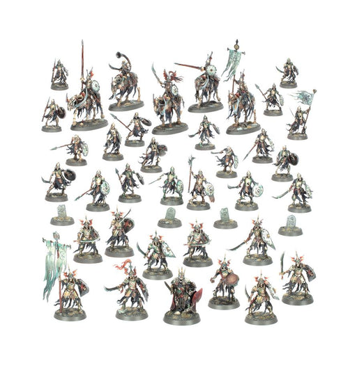 Collectible Miniature Games Games Workshop - Warhammer Age of Sigmar - Spearhead - Soulblight Gravelords - Deathrattle Deathrattle Tomb Host - 70-16 - Cardboard Memories Inc.