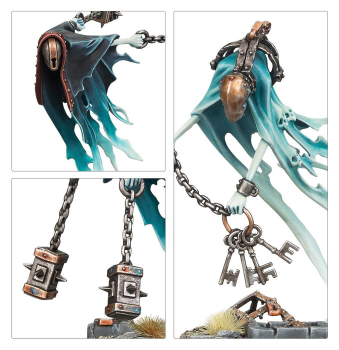 Collectible Miniature Games Games Workshop - Warhammer Age of Sigmar - Spearhead - Nighthaunt - Cursed Shacklehorde - 70-914 - Cardboard Memories Inc.