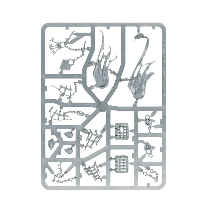 Collectible Miniature Games Games Workshop - Warhammer Age of Sigmar - Spearhead - Nighthaunt - Cursed Shacklehorde - 70-914 - Cardboard Memories Inc.