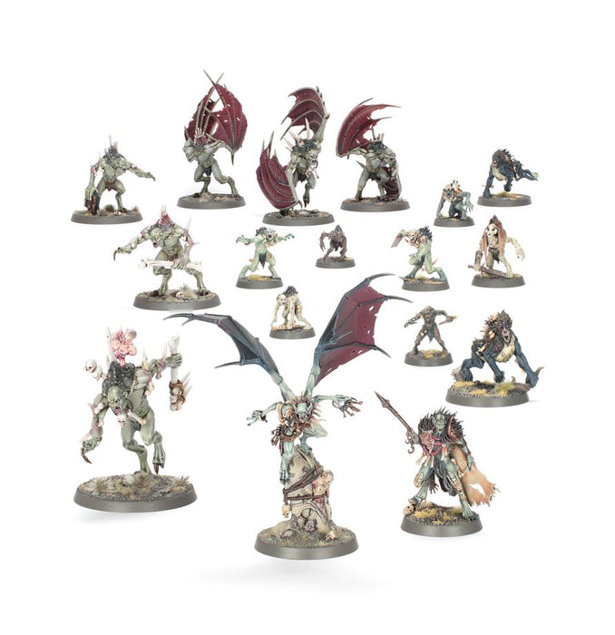 Collectible Miniature Games Games Workshop - Warhammer Age of Sigmar - Spearhead - Flesh-eater Courts - Charnel Watch - 70-915 - Cardboard Memories Inc.