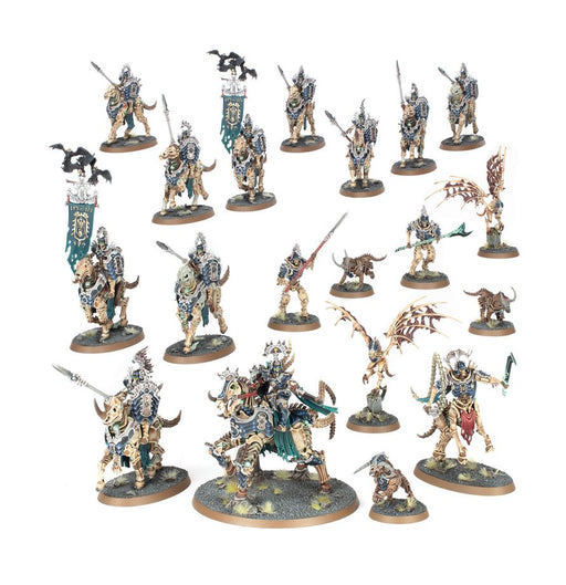 Collectible Miniature Games Games Workshop - Warhammer Age of Sigmar - Spearhead - Ossiarch Bonereapers - Kavalos Vanguard - 70-943 - Cardboard Memories Inc.