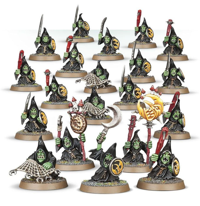 Collectible Miniature Games Games Workshop - Warhammer Age of Sigmar - Gloomspite Gitz - Moonclan Stabbas - 89-07 - Cardboard Memories Inc.