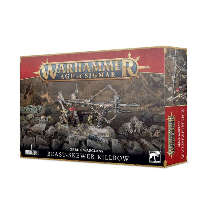 Collectible Miniature Games Games Workshop - Warhammer Age of Sigmar - Orruk Warclans - Beast-Skewer Killbow - 89-60 - Cardboard Memories Inc.