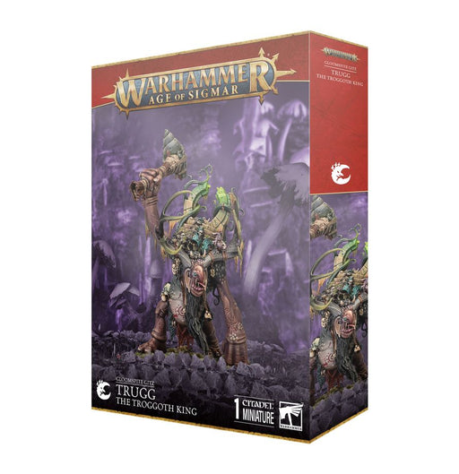 Collectible Miniature Games Games Workshop - Warhammer Age of Sigmar - Gloomspite Gitz - Trugg the Troggoth King - 89-54 - Cardboard Memories Inc.