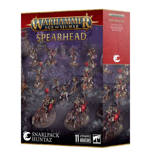 Collectible Miniature Games Games Workshop - Warhammer Age of Sigmar - Spearhead - Snarlpack Huntaz - 70-02 - Cardboard Memories Inc.