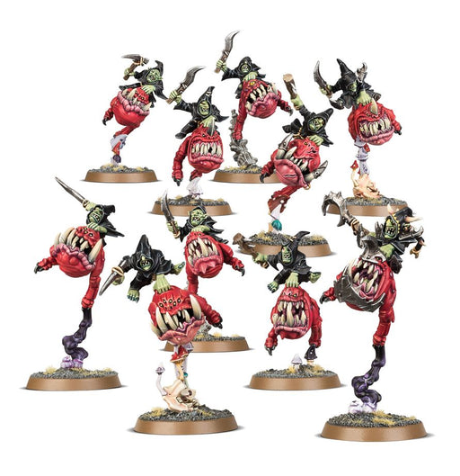 Collectible Miniature Games Games Workshop - Warhammer Age of Sigmar - Gloomspite Gitz - Squig Hoppers - 89-44 - Cardboard Memories Inc.