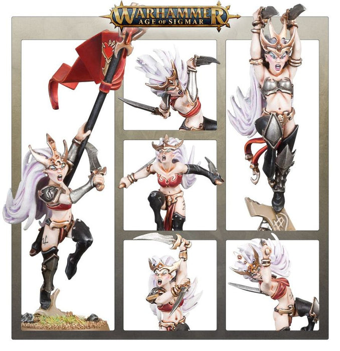 Collectible Miniature Games Games Workshop - Warhammer Age of Sigmar - Daughters of Khaine - Witch Aelves - 85-10 - Cardboard Memories Inc.