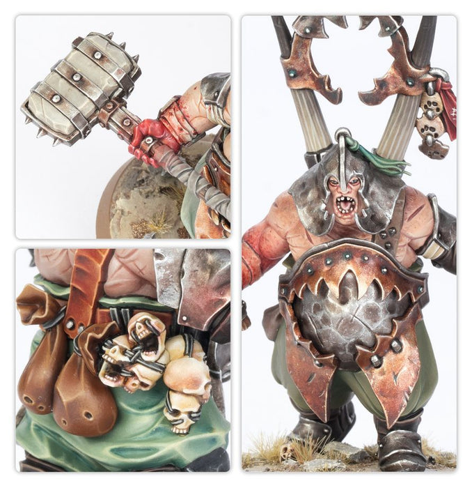 Collectible Miniature Games Games Workshop - Warhammer - Age Of Sigmar - Ogor Mawtribes - Gluttons - 95-06 - Cardboard Memories Inc.