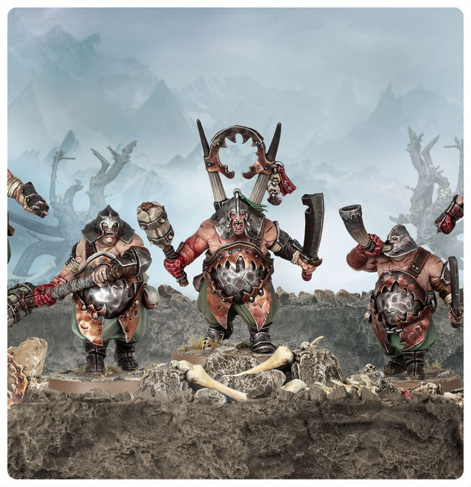 Collectible Miniature Games Games Workshop - Warhammer - Age Of Sigmar - Ogor Mawtribes - Gluttons - 95-06 - Cardboard Memories Inc.