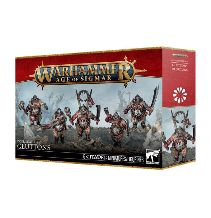 Collectible Miniature Games Games Workshop - Warhammer - Age Of Sigmar - Ogor Mawtribes - Gluttons - 95-06 - Cardboard Memories Inc.