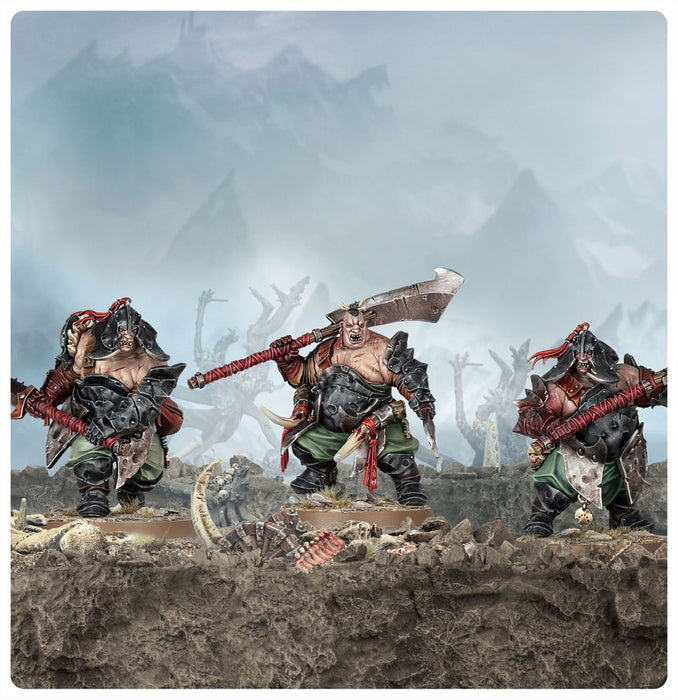 Collectible Miniature Games Games Workshop - Warhammer - Age Of Sigmar - Ogor Mawtribes - Ironguts - 95-09 - Cardboard Memories Inc.