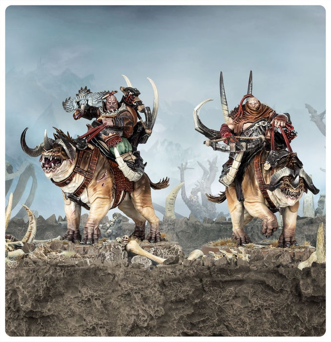 Collectible Miniature Games Games Workshop - Warhammer - Age Of Sigmar - Ogor Mawtribes - Maulbeast Raiders - 95-16 - Cardboard Memories Inc.
