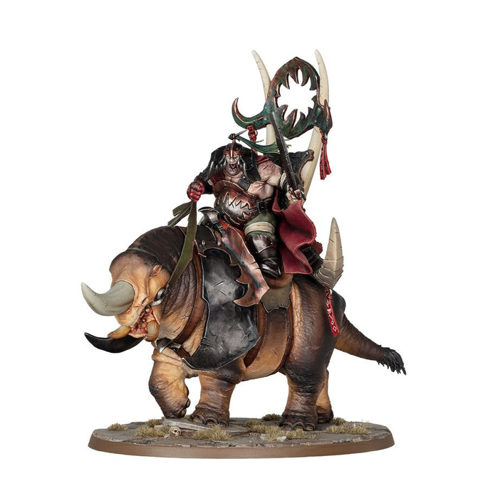 Collectible Miniature Games Games Workshop - Warhammer - Age Of Sigmar - Ogor Mawtribes - Morga the Mighty - Overtyrant - 95-27- Cardboard Memories Inc.