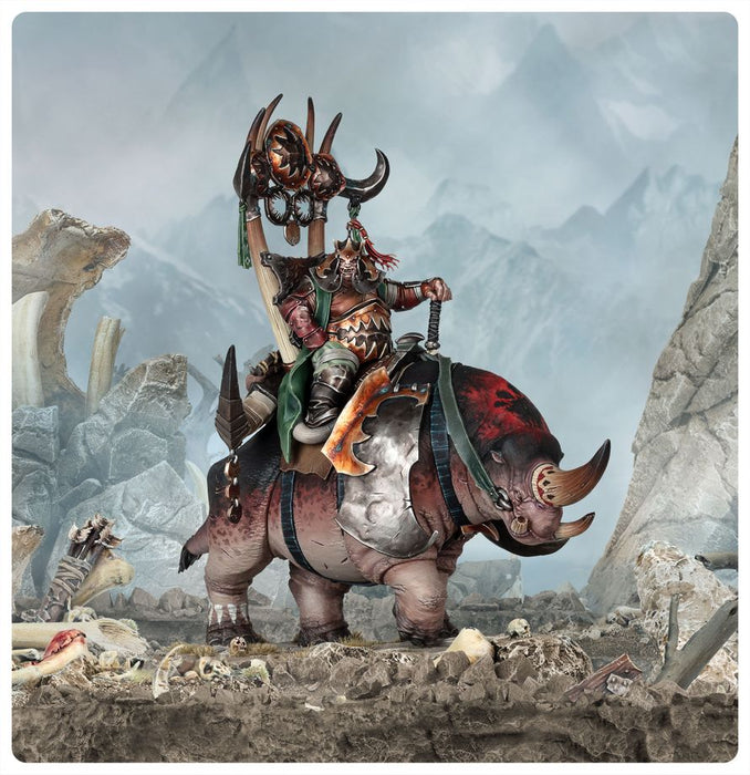 Collectible Miniature Games Games Workshop - Warhammer - Age Of Sigmar - Ogor Mawtribes - Morga the Mighty - Overtyrant - 95-27- Cardboard Memories Inc.