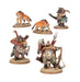 Collectible Miniature Games Games Workshop - Warhammer - Age Of Sigmar - Ogor Mawtribes - Hunters with Sabrefangs - 95-23 - Cardboard Memories Inc.