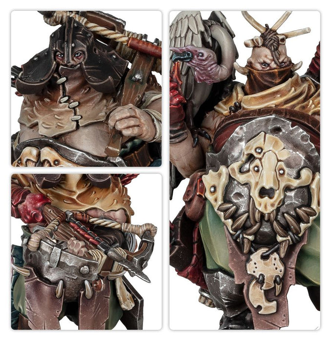 Collectible Miniature Games Games Workshop - Warhammer - Age Of Sigmar - Ogor Mawtribes - Hunters with Sabrefangs - 95-23 - Cardboard Memories Inc.