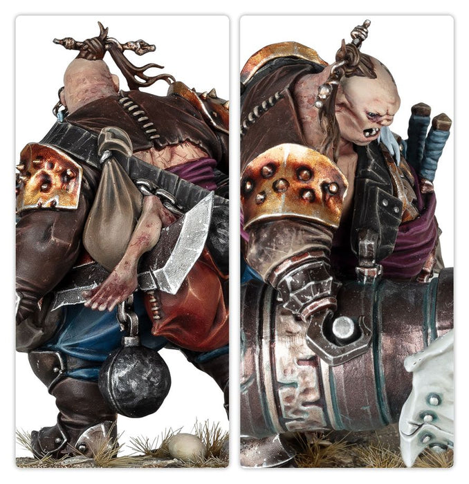 Collectible Miniature Games Games Workshop - Warhammer - Age Of Sigmar - Ogor Mawtribes - Grell Firefist - 95-25 - Cardboard Memories Inc.