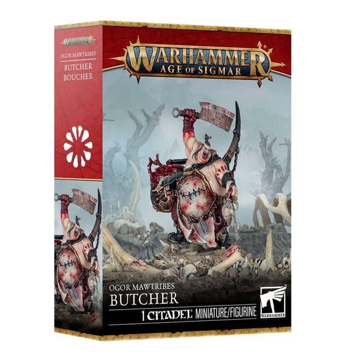 Collectible Miniature Games Games Workshop - Warhammer - Age Of Sigmar - Ogor Mawtribes - Butcher - 95-17 - Cardboard Memories Inc.