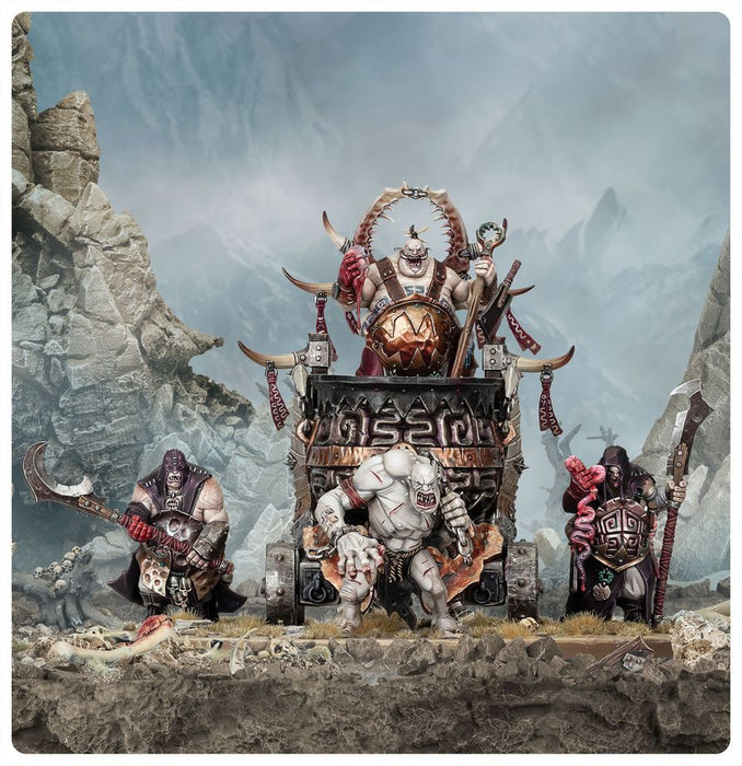 Collectible Miniature Games Games Workshop - Warhammer - Age Of Sigmar - Ogor Mawtribes - Redd the Maw - High Slaughtermaster - 95-26 - Cardboard Memories Inc.