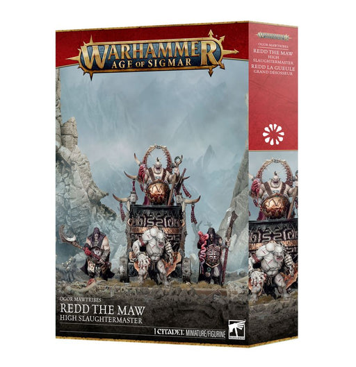 Collectible Miniature Games Games Workshop - Warhammer - Age Of Sigmar - Ogor Mawtribes - Redd the Maw - High Slaughtermaster - 95-26 - Pre-Order - Cardboard Memories Inc.