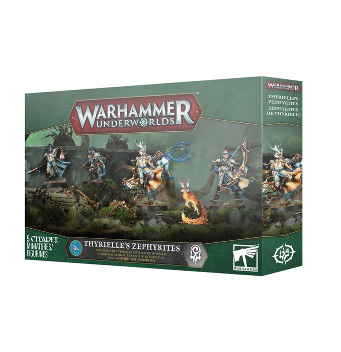 Collectible Miniature Games Games Workshop - Warhammer Underworlds - Thyrielle's Zephyrites - 34-011 - Cardboard Memories Inc.