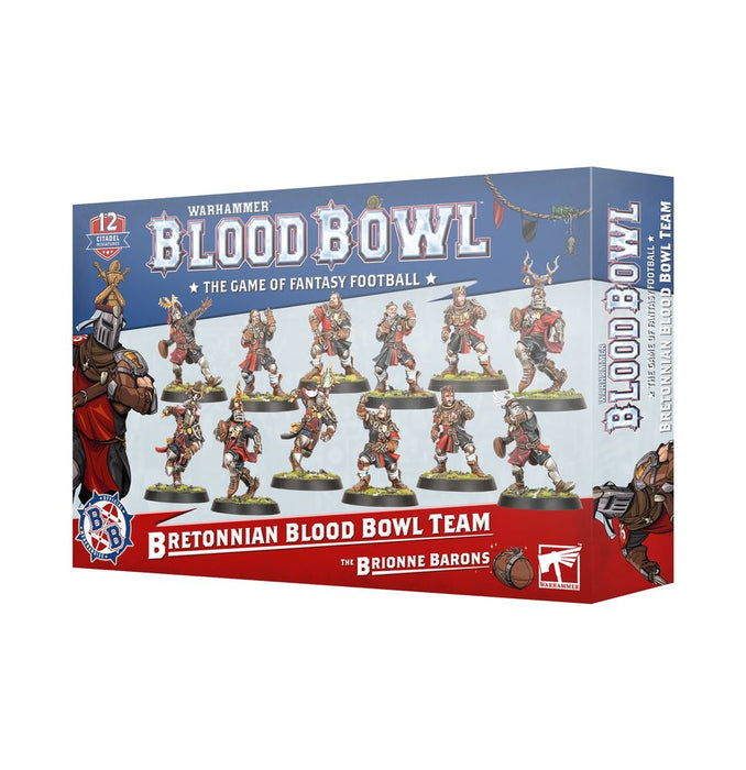 Collectible Miniature Games Games Workshop - Blood Bowl - Bretonnian Blood Bowl Team - Brionne Barons - 202-51 - Available November 15th, 2025 - Cardboard Memories Inc.