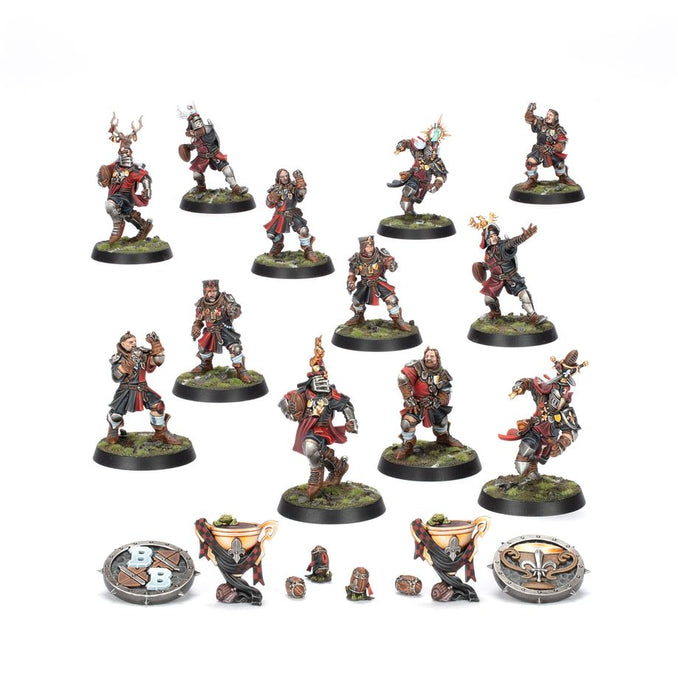 Collectible Miniature Games Games Workshop - Blood Bowl - Bretonnian Blood Bowl Team - Brionne Barons - 202-51 - Available November 15th, 2025 - Cardboard Memories Inc.