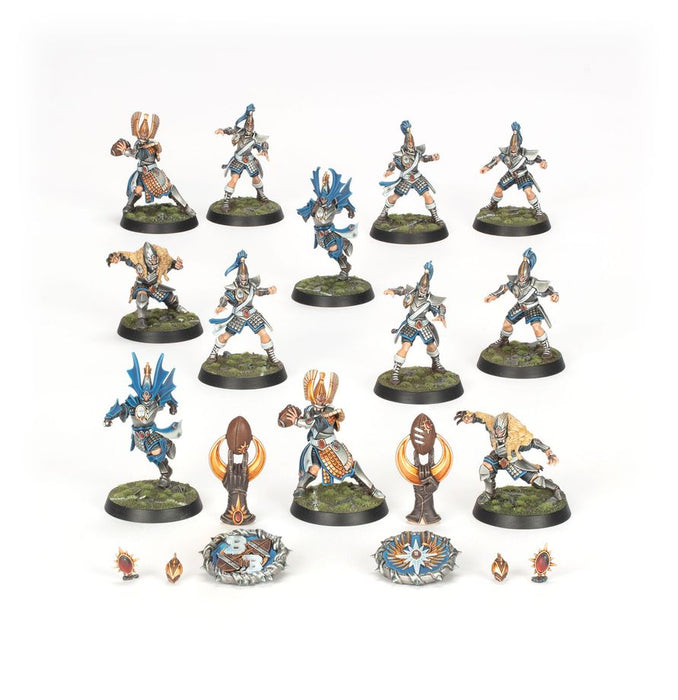 Collectible Miniature Games Games Workshop - Blood Bowl - High Elf Team - Caledor Dragons - 202-62 - Cardboard Memories Inc.