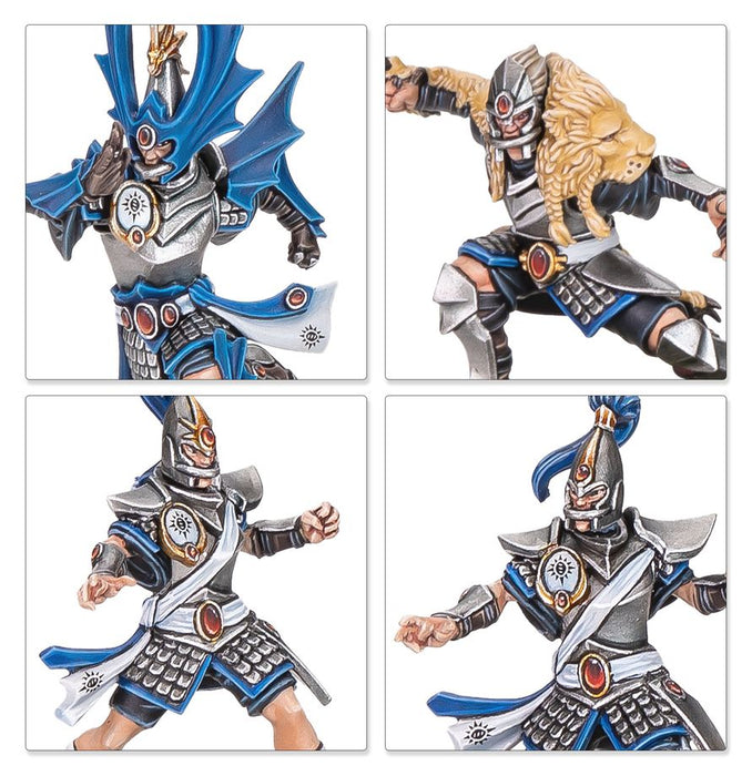 Collectible Miniature Games Games Workshop - Blood Bowl - High Elf Team - Caledor Dragons - 202-62 - Cardboard Memories Inc.
