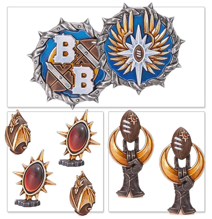 Collectible Miniature Games Games Workshop - Blood Bowl - High Elf Team - Caledor Dragons - 202-62 - Cardboard Memories Inc.