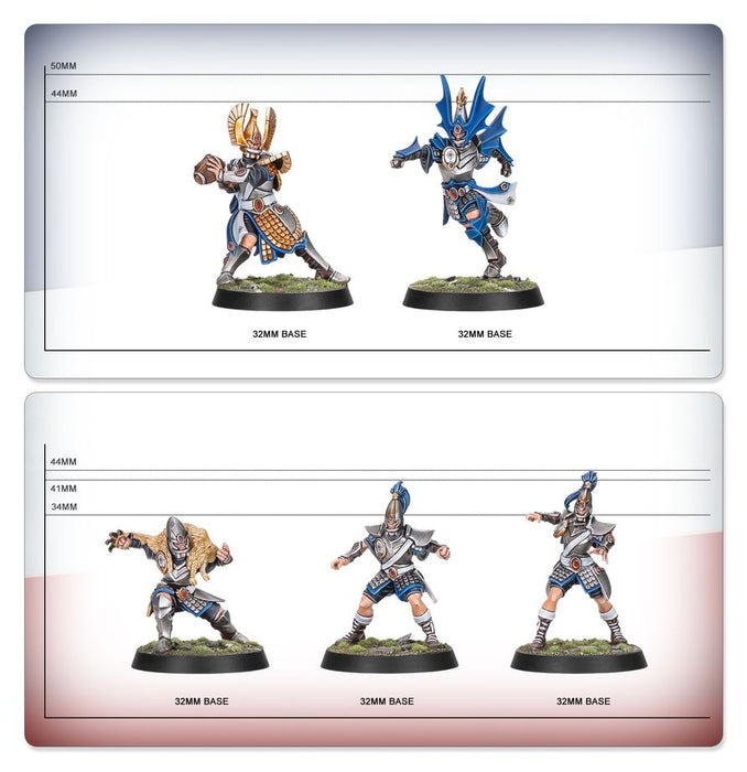 Collectible Miniature Games Games Workshop - Blood Bowl - High Elf Team - Caledor Dragons - 202-62 - Cardboard Memories Inc.