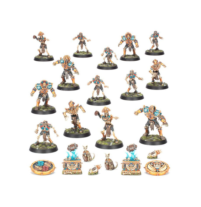 Collectible Miniature Games Games Workshop - Blood Bowl - Tomb Kings Blood Bowl Team - Nehekhara Nightmares - 202-52 - Available November 15th, 2025 - Cardboard Memories Inc.