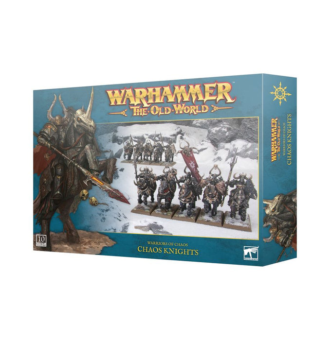 Collectible Miniature Games Games Workshop - Warhammer The Old World - Warriors of Chaos - Chaos Knights - 08-09 - Cardboard Memories Inc.