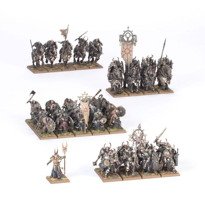 Games Workshop - Warhammer Old World - Warriors of Chaos - Battle March Army - 08-23 - Pre-Order |
Cardboard Memories Inc.
5011921266814
