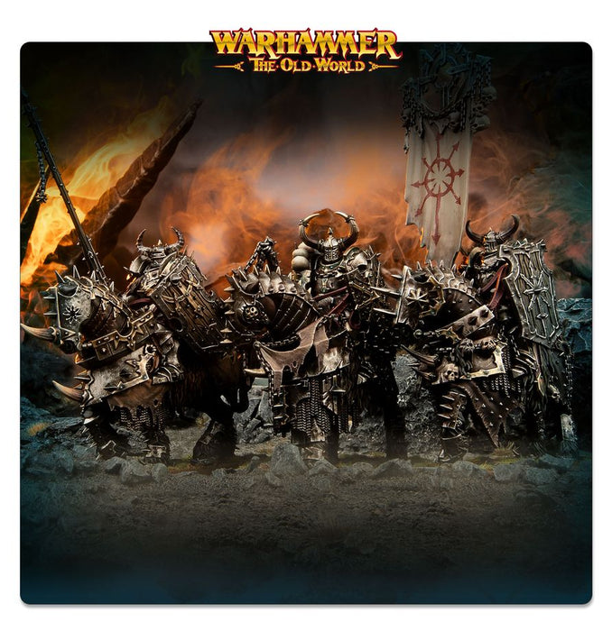 Comic Books Games Workshop - Warhammer Old World - Warriors of Chaos - Chaos Knights - 08-21 - Pre-Order |
Cardboard Memories Inc.
5011921266937