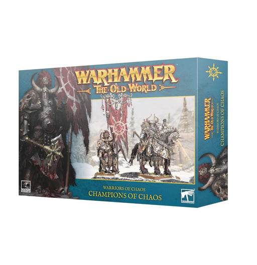 Collectible Miniature Games Games Workshop - Warhammer Old World - Warriors of Chaos - Champions of Chaos - 08-22 - Pre-Order - Cardboard Memories Inc.