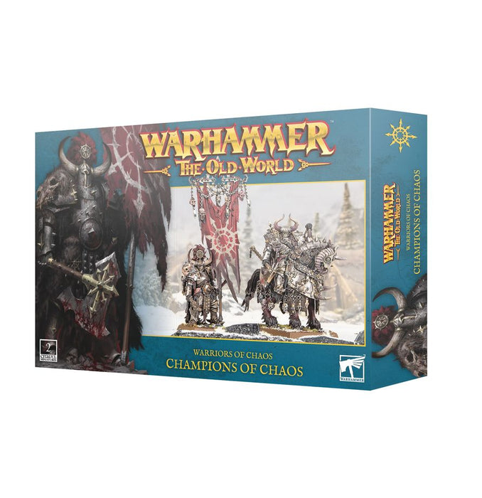 Collectible Miniature Games Games Workshop - Warhammer Old World - Warriors of Chaos - Champions of Chaos - 08-22 - Cardboard Memories Inc.